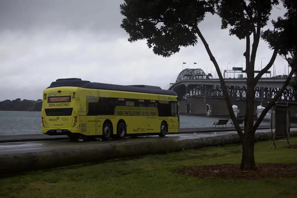 捷報！首輛BYD ADL Enviro200EV XLB純電動大巴駛?cè)胄挛魈m(圖2)